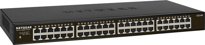 Netgear GS348 rechterkant