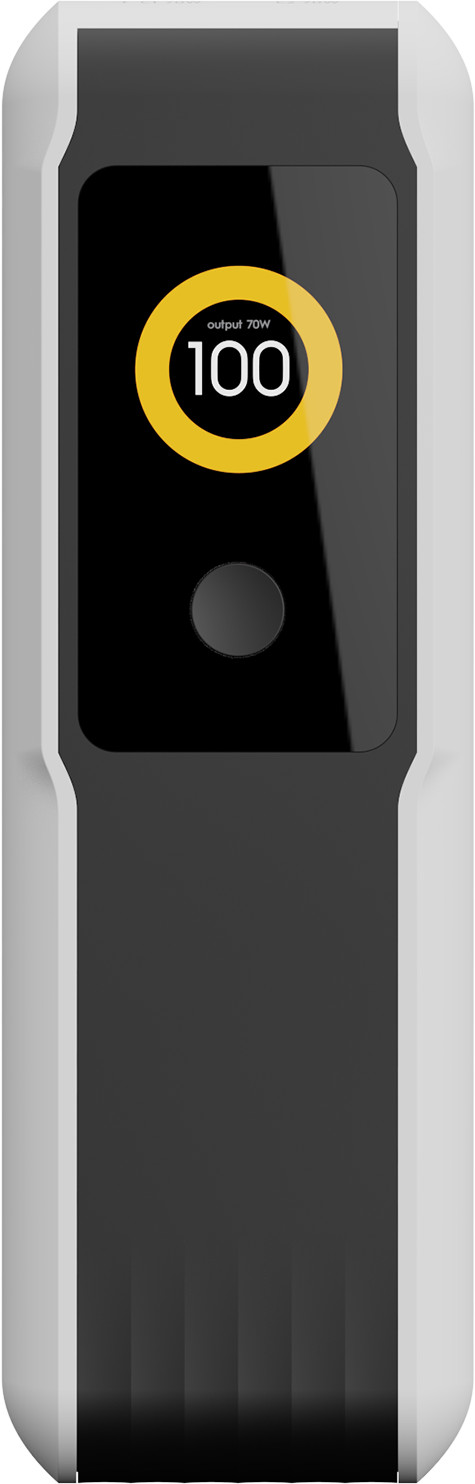 Xtorm NextGen Batterie Externe 70 W 27 000 mAh Blanc côté gauche
