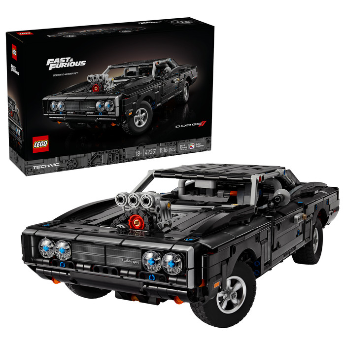 LEGO Technic - Voiture Dodge Charger R/T de Fast and Furious 42231 côté droit