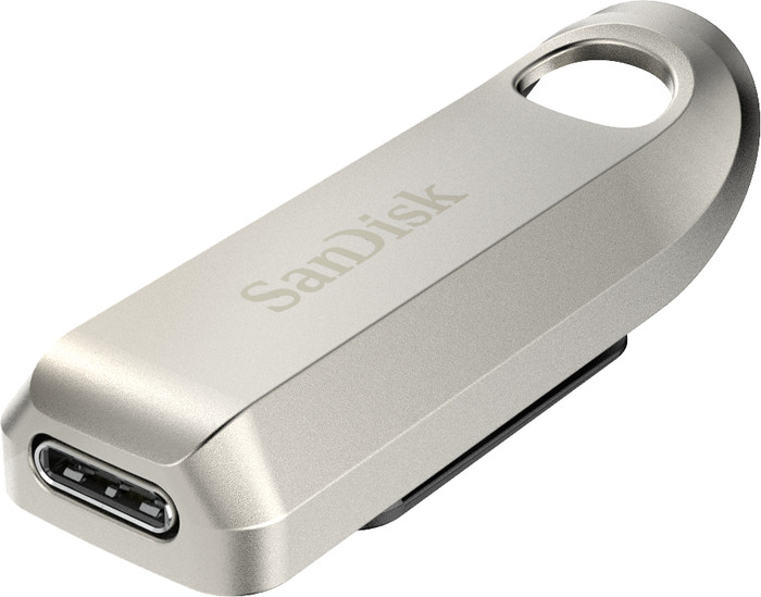 SanDisk Ultra Luxe USB-C 128 Go côté droit