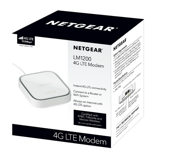 Netgear LM1200 emballage