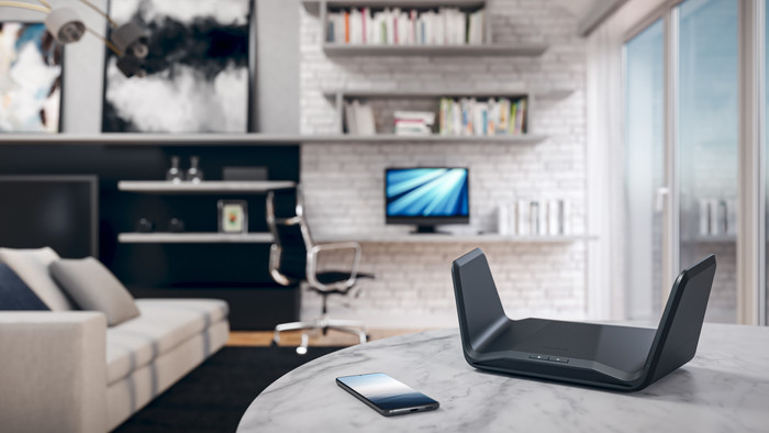 Netgear Nighthawk RAXE300 product in gebruik