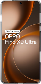 Just in Case Soft Design OPPO Find X9 Ultra Back Cover Transparent avant
