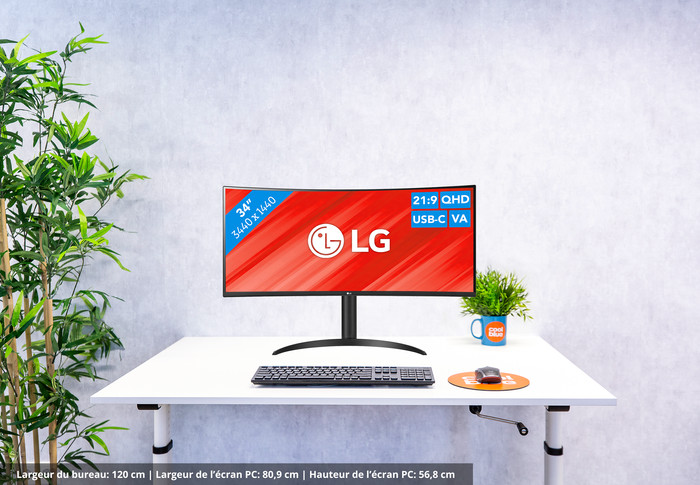 LG UltraWide 34WR55QK visuel Coolblue 1