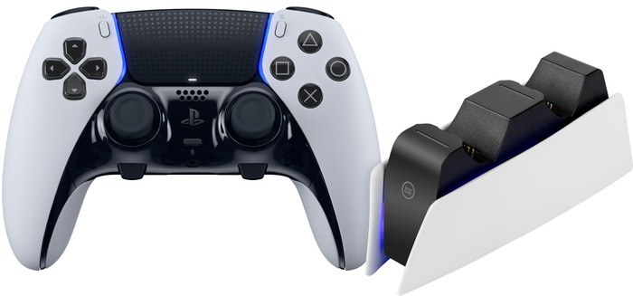 Sony PlayStation 5 DualSense Edge + BlueBuilt Station de Charge Main Image