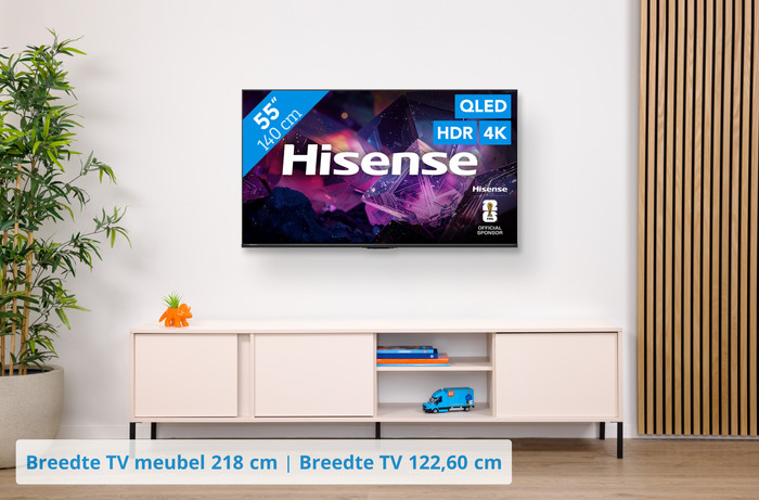 Hisense QLED 55" E79S PRO (2026) visual Coolblue 1