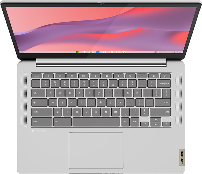 Lenovo IdeaPad Slim 3 Chromebook 14M868 82XJ0034MB Azerty bovenkant