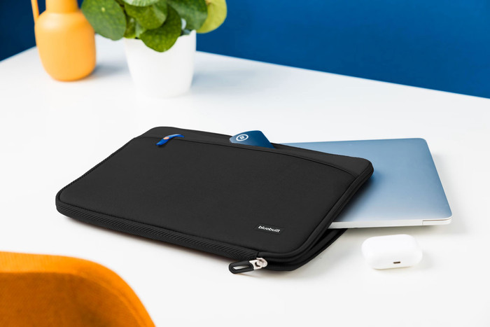 BlueBuilt Laptophoes breedte 37 cm 15-16 inch S Zwart product in gebruik