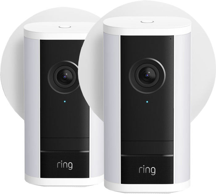 Ring Spotlight Camera Pro 2e Generatie Stekker Wit Duo Pack Main Image