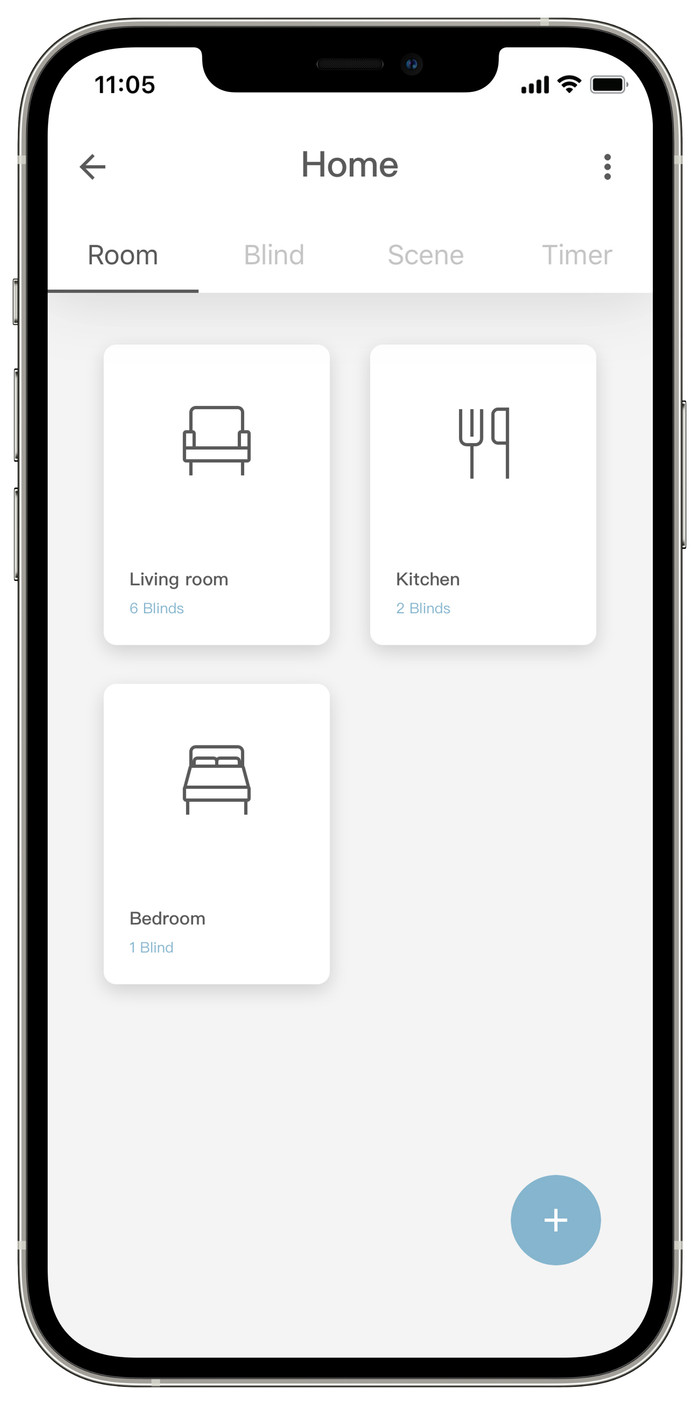 Motionblinds Retrofit Kit de Démarrage Lot de 2 Store d'Intérieur Moteur + Bridge détail