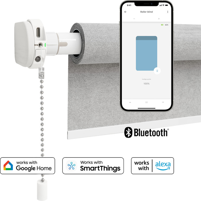 MotionBlinds Retrofit Roller Blind Motor with Bluetooth front