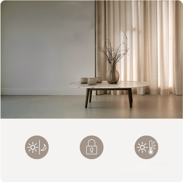 MotionBlinds Gordijnmotor en -rails (360 cm) visual leverancier