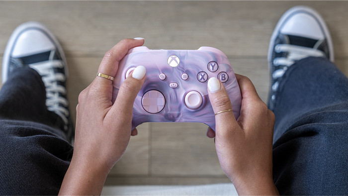 Xbox Series X et S Manette Sans Fil Dream Vapor Special Edition produit à l'usage