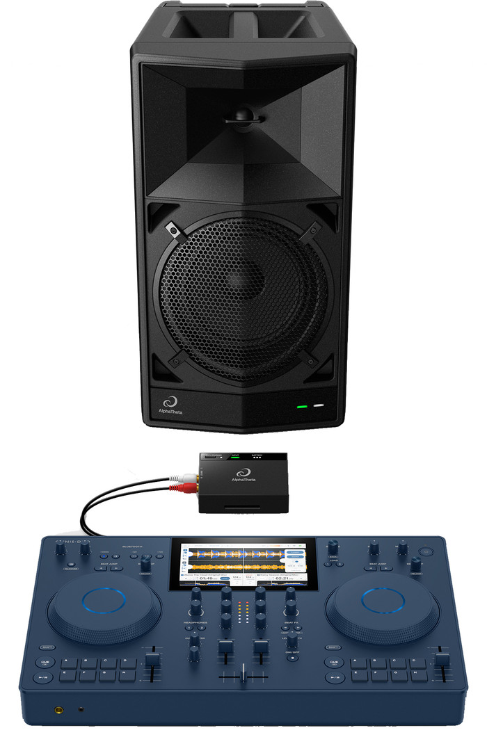 AlphaTheta Wave-Eight product in use