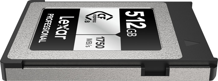 Lexar Professional SILVER 512 Go CFexpress Type B dessus