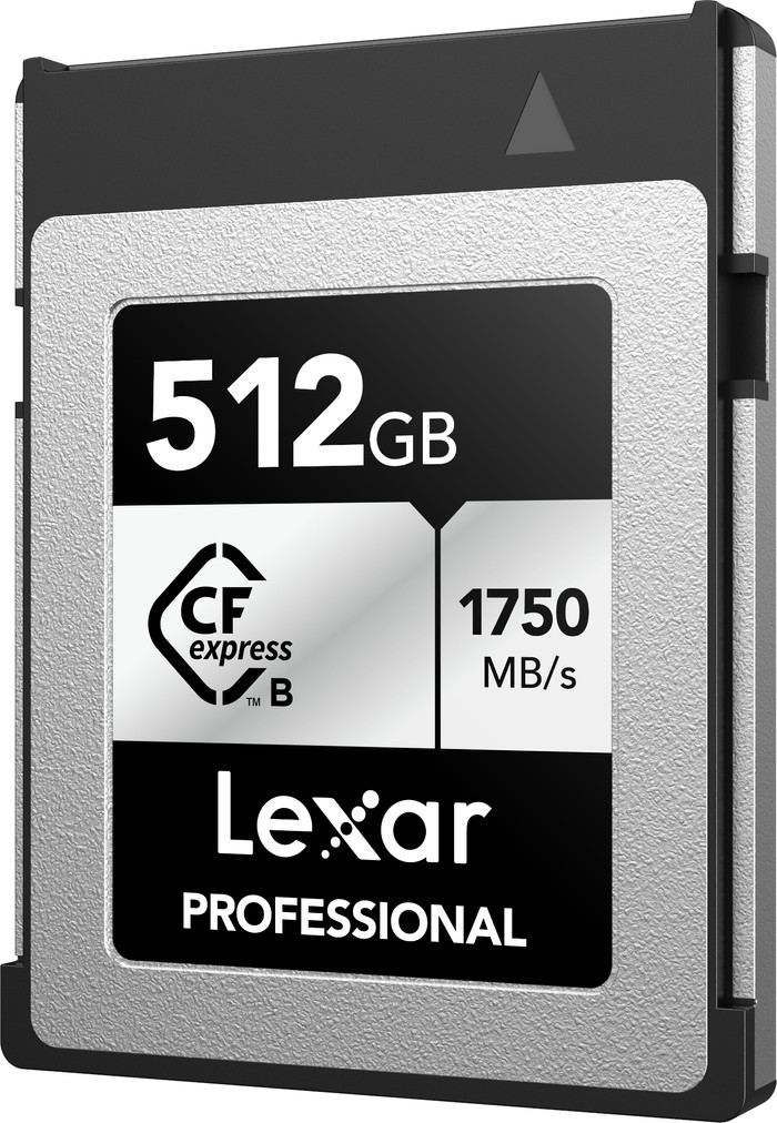 Lexar Professional SILVER 512 Go CFexpress Type B côté droit