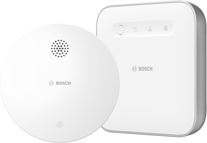 Bosch Détecteur de Fumée Sans Fil + Bosch Contrôleur Smart Home Main Image