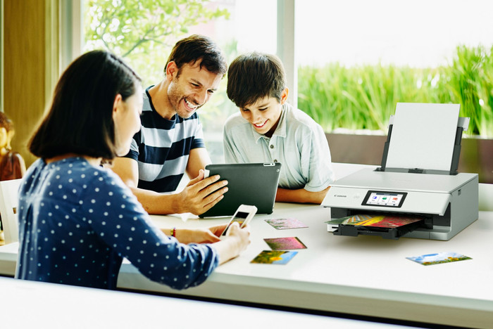 Canon PIXMA TS8751 product in use