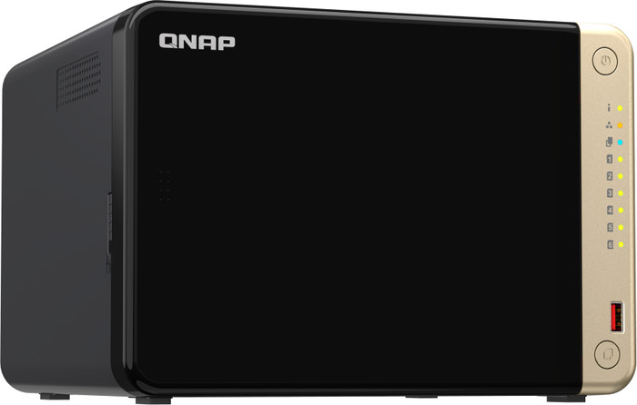 QNAP TS-664-8G left side