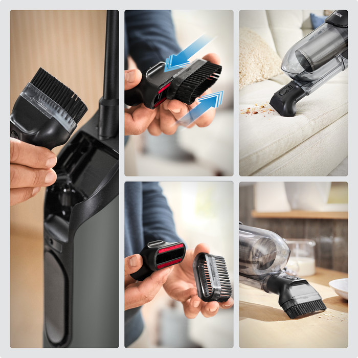 Bosch Series 4 Flexxo 28Vmax BHH4GN28 Grey product in gebruik