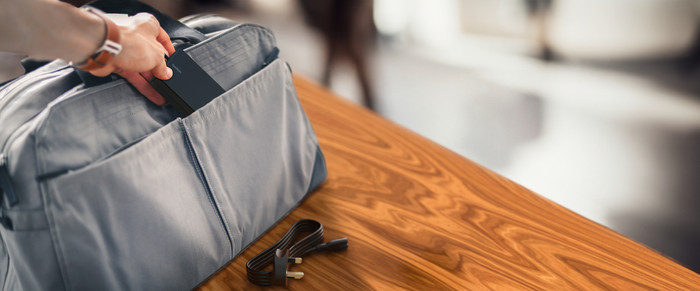 Belkin USB-C Core GaN Adaptateur Secteur 100 W produit à l'usage