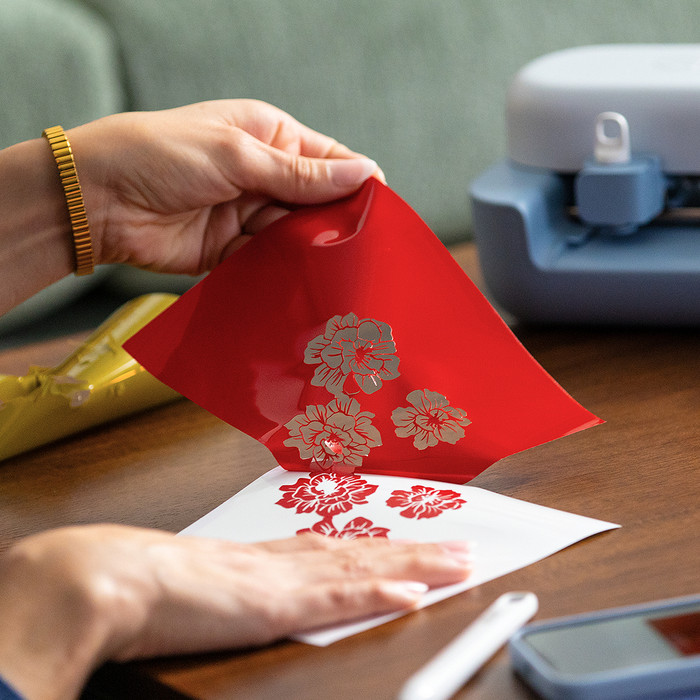 Cricut Joy Premium Fine Point Cutting Tool product in gebruik