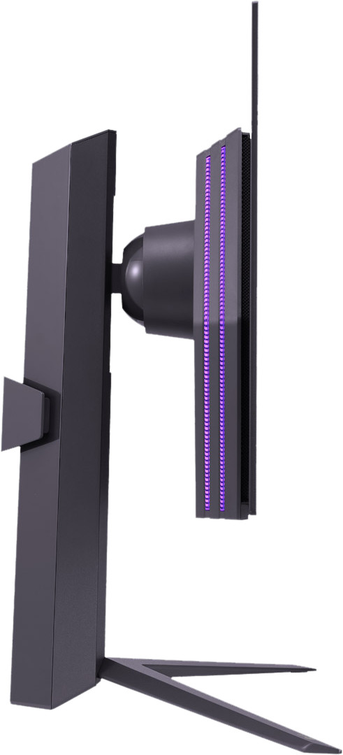 LG UltraGear OLED 27GS95QE-B linkerkant