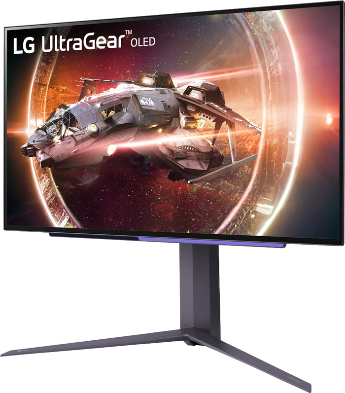 LG UltraGear OLED 27GS95QE-B voorkant