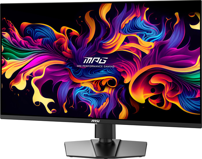MSI MPG 321URX QD-OLED linkerkant
