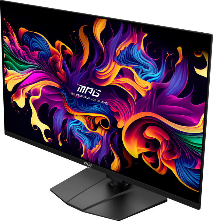MSI MPG 321URX QD-OLED rechterkant