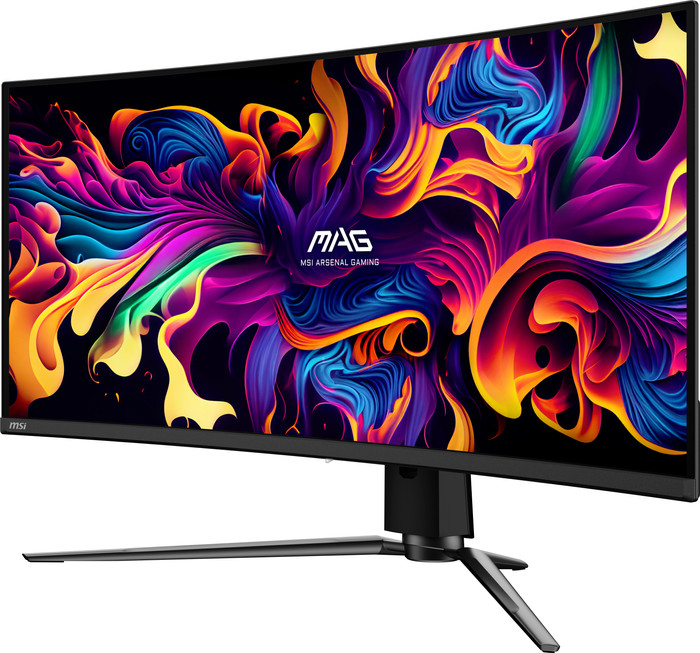 MSI MAG 341CQP QD-OLED côté droit