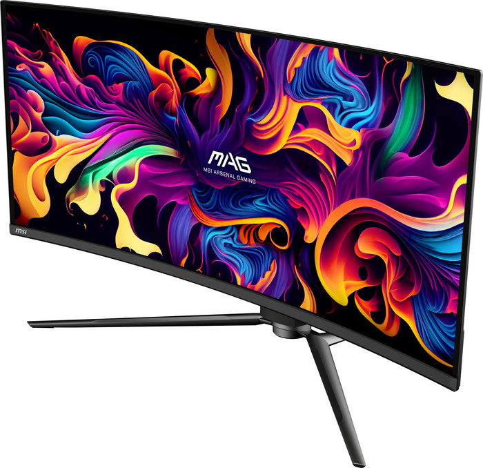 MSI MAG 341CQP QD-OLED côté droit
