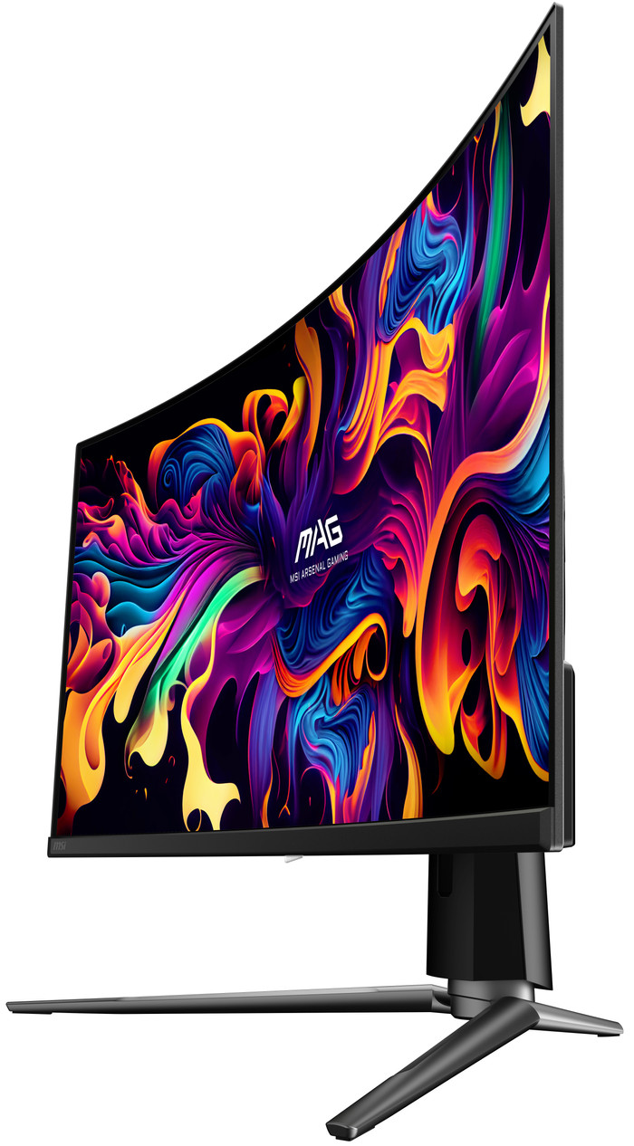 MSI MAG 341CQP QD-OLED côté droit