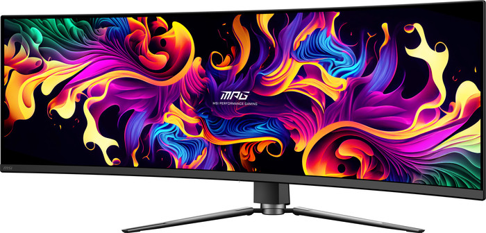 MSI MPG 491CQP QD-OLED right side
