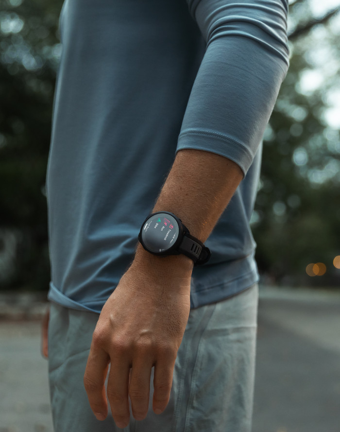 Garmin Forerunner 165 Noir/Gris produit à l'usage