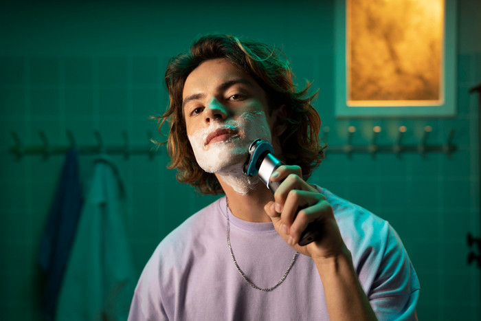 Philips Shaver Series 5000X X5006/00 product in gebruik