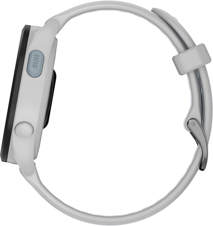 Garmin Forerunner 165 Grijs/Wit linkerkant