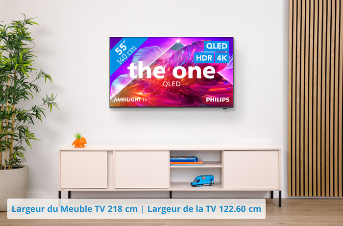 Philips Ambilight 55" PQS9001 (2026) visuel Coolblue 1