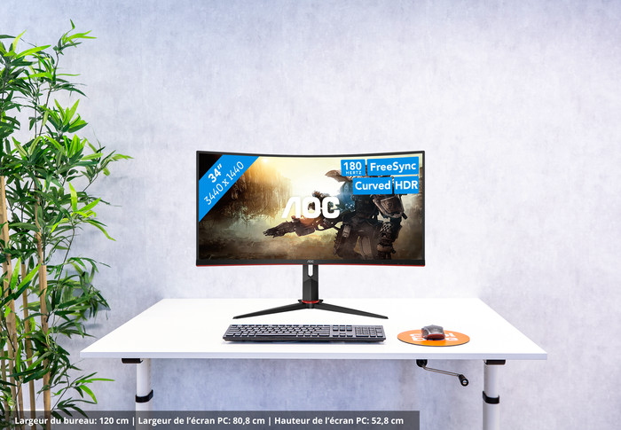 AOC CU34G2XP/BK visuel Coolblue 1