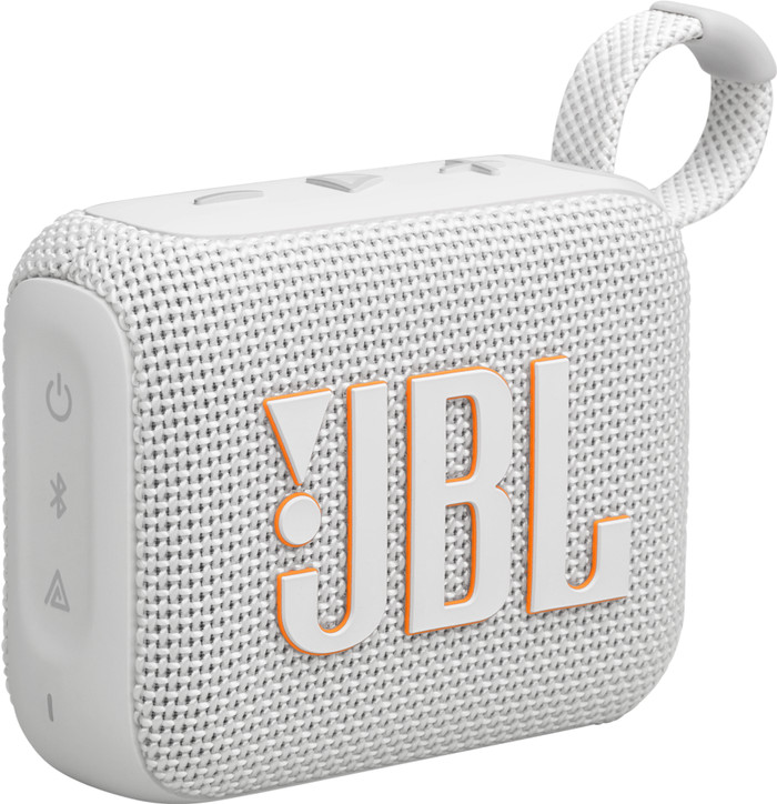 JBL Go 4 White 2-pack left side