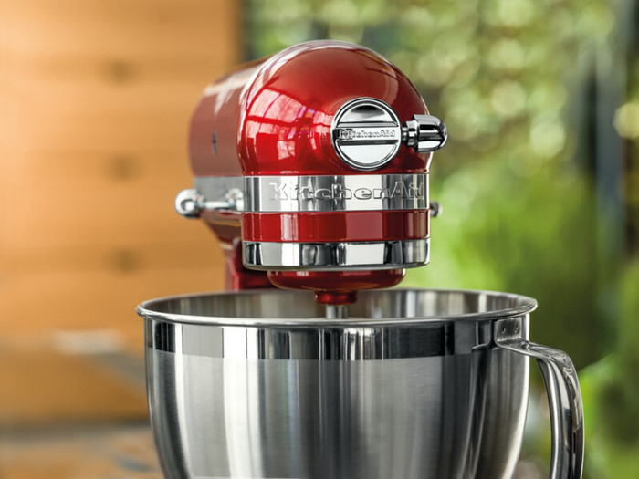 KitchenAid 5KSM185PSECA Appelrood product in gebruik