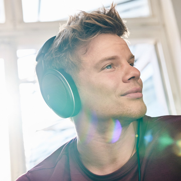 Sennheiser HD 550 product in gebruik