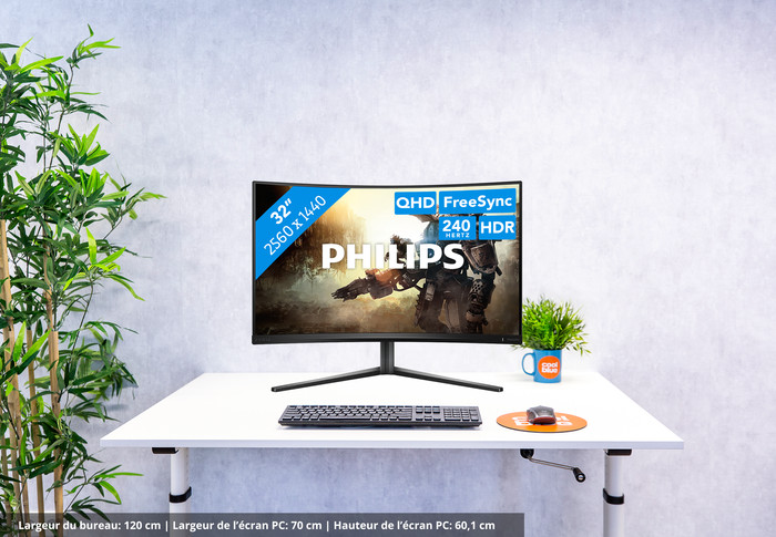 Philips Evnia 32M2C5500W/00 visuel Coolblue 1