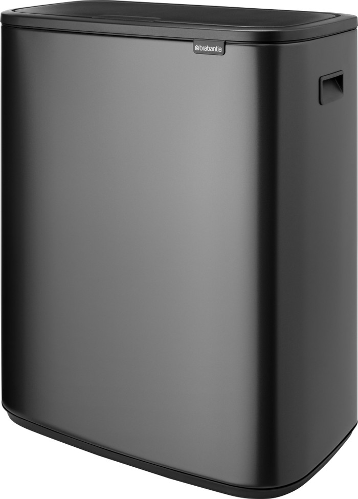 Brabantia Bo Touch Bin 60 Liter Confident Grey rechterkant
