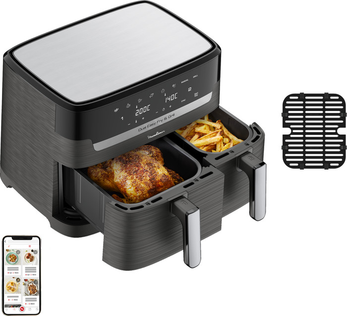 Moulinex Dual Easy Fry & Grill front