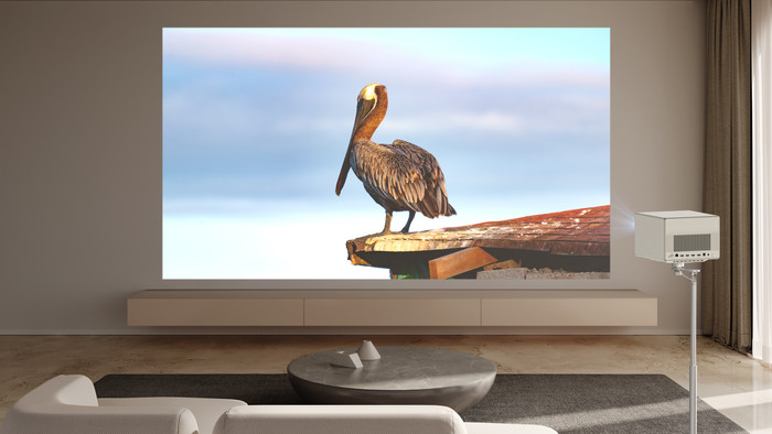 XGIMI Floor Stand Ultra produit à l'usage