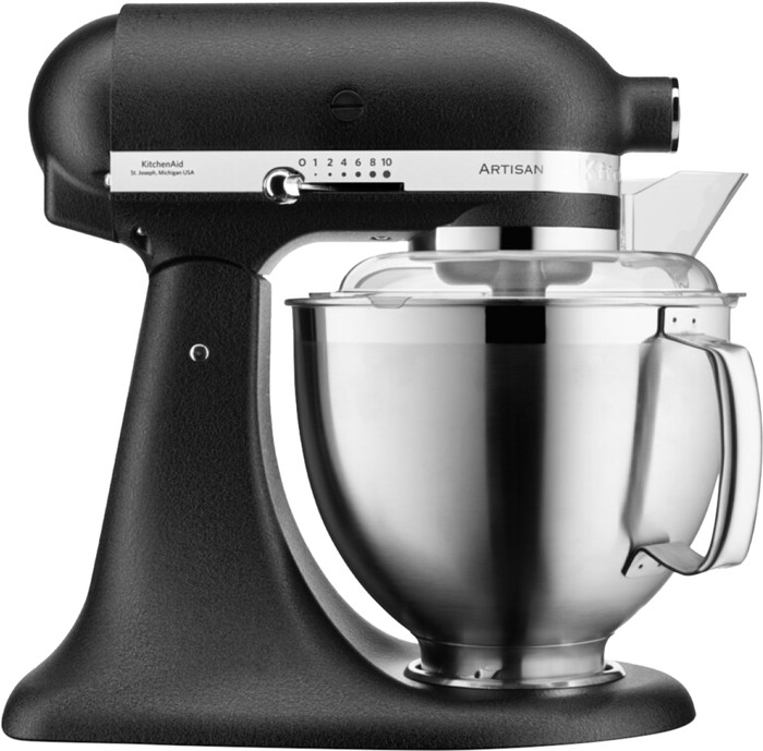 KitchenAid 5KSM185PSEBK Cast Iron Black product color detail
