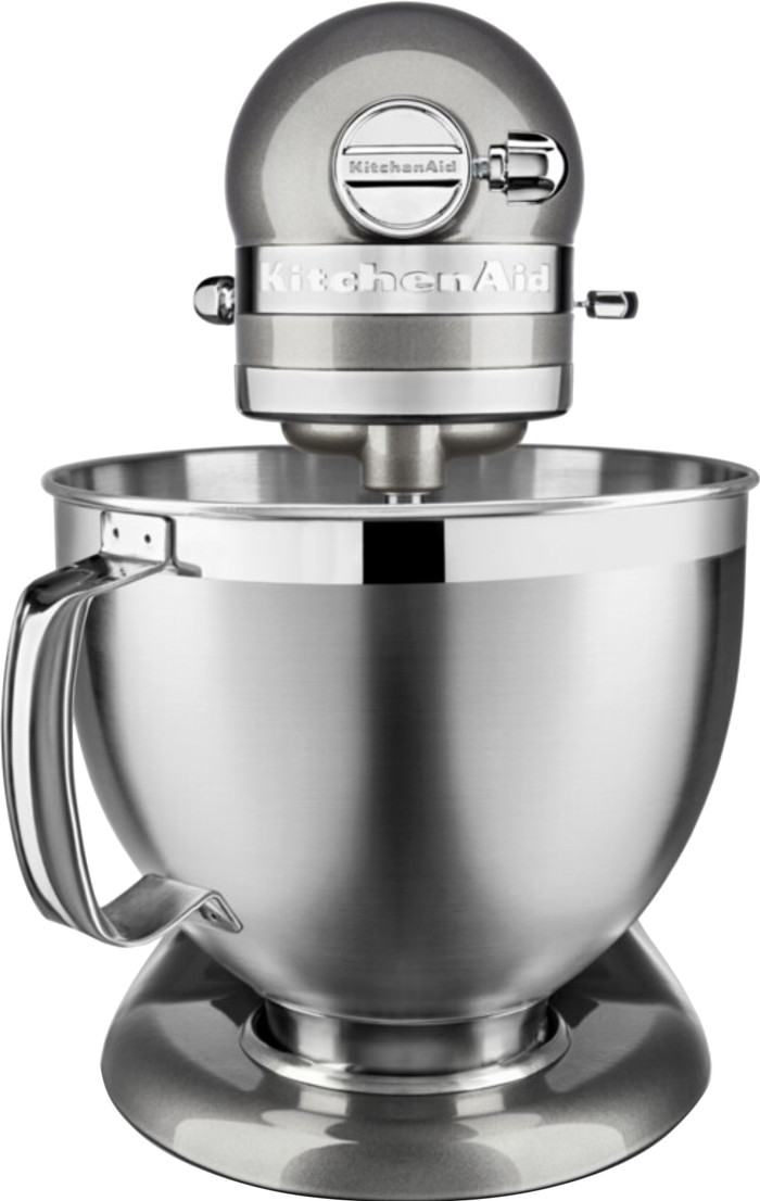 KitchenAid 5KSM185PSEMS Medallion Silver front
