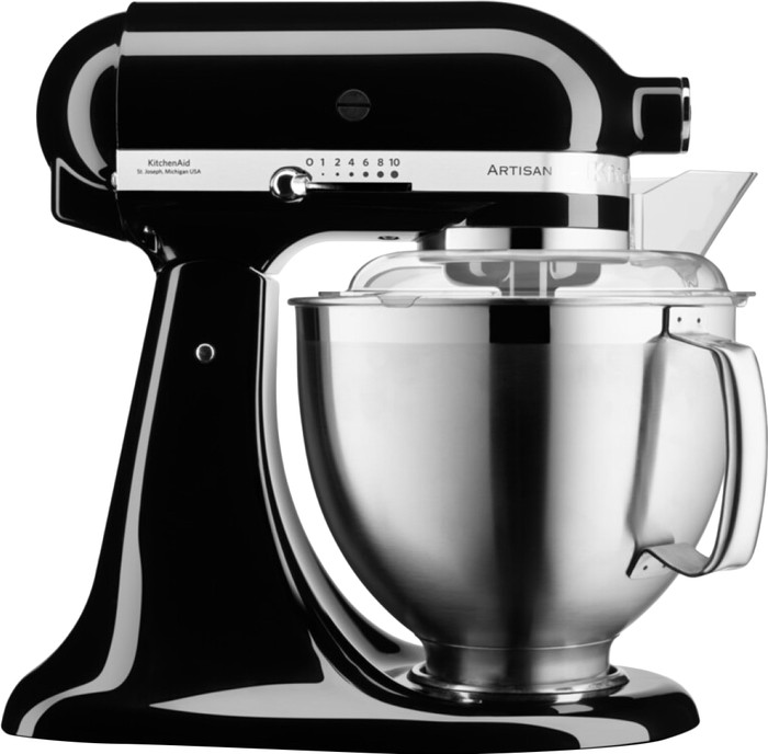 KitchenAid 5KSM185PSEOB Onyx Black product color detail