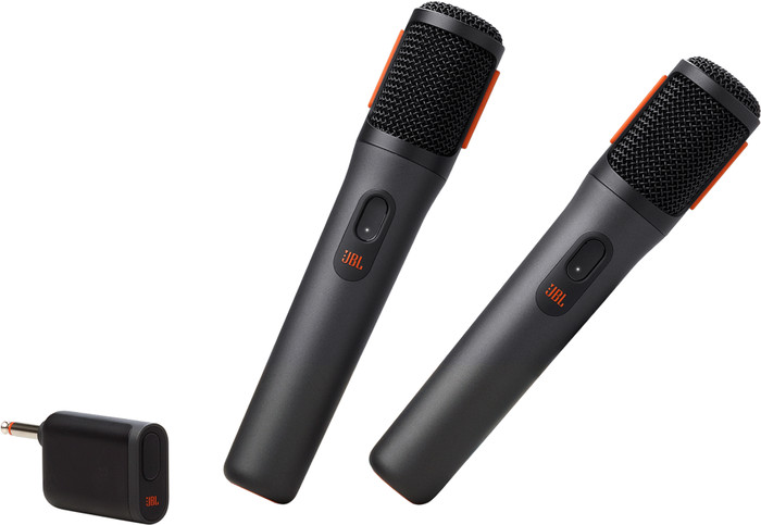 JBL PartyBox Stage 320 + Wireless Microphone Set front